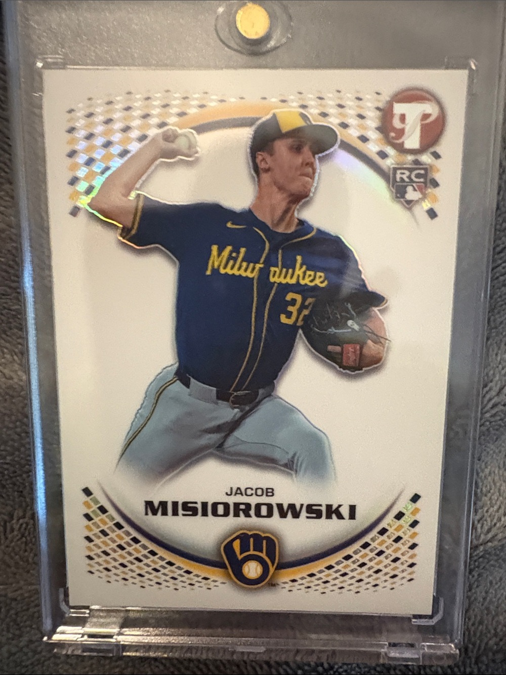 Jacob Misiorowski Topps pristine refractor rookie card